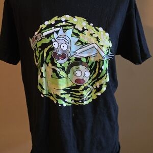 Black Graphic Kids T-Shirt